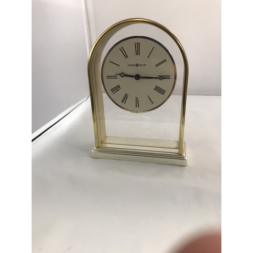Howard Miller Reminisce Tabletop Clock Quartz Time Runs Perfect 613118